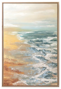 Sea Salt | Oil on Canvas | 24"x36" | Framed