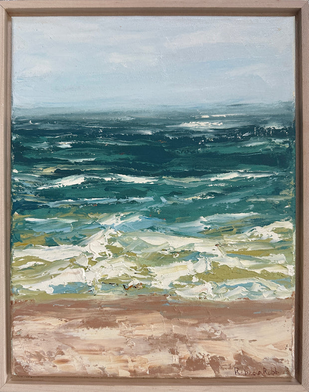 Beyond The Shore| Oil on Canvas | 11" x 14"