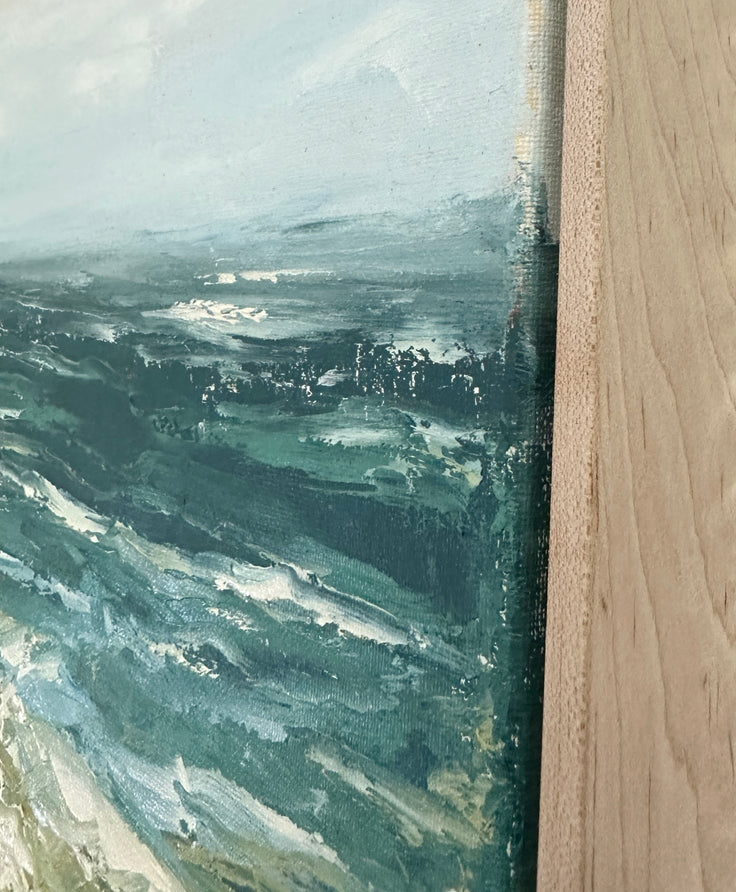 Beyond The Shore| Oil on Canvas | 11