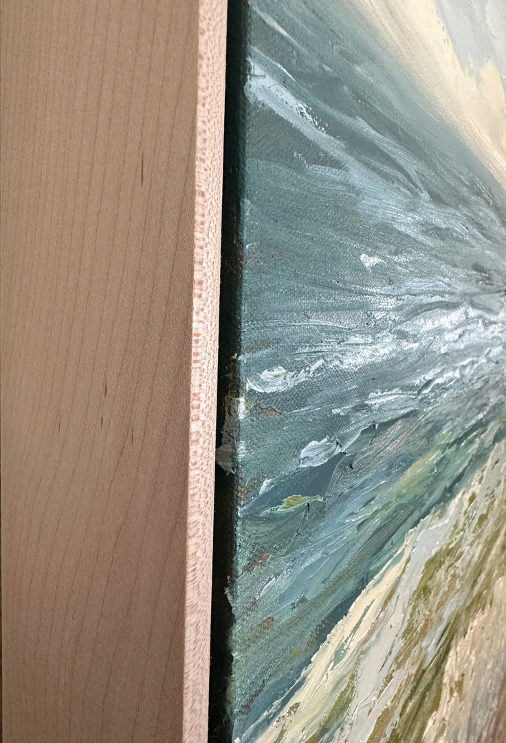Sand And Foam | Oil on Canvas | 30