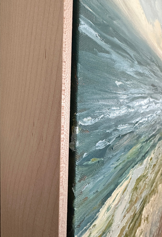 Sand And Foam | Oil on Canvas | 30" x 48”
