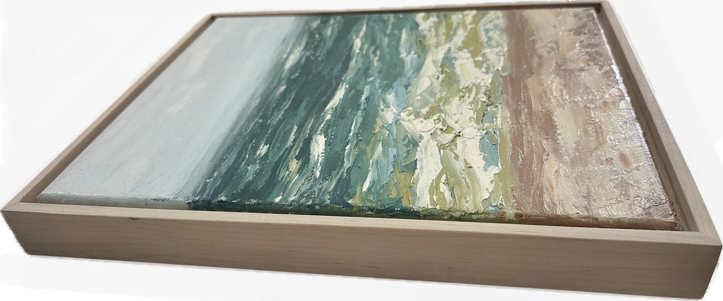 Beyond The Shore| Oil on Canvas | 11