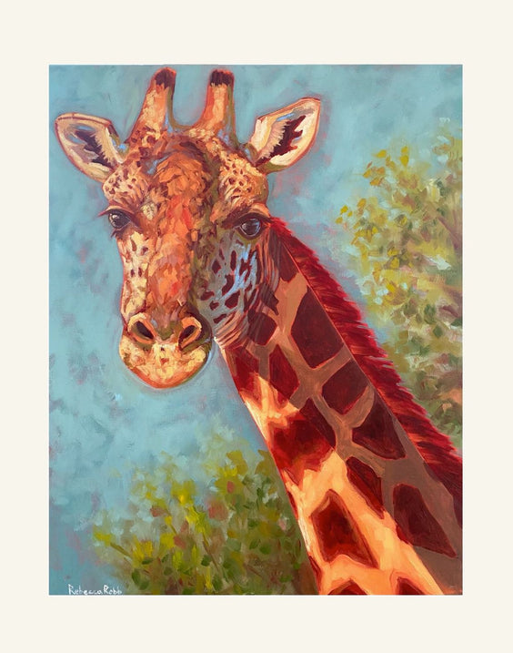 All In A Gaze I Paper Prints | from 11 x 14 - rebeccarobbfineart.com