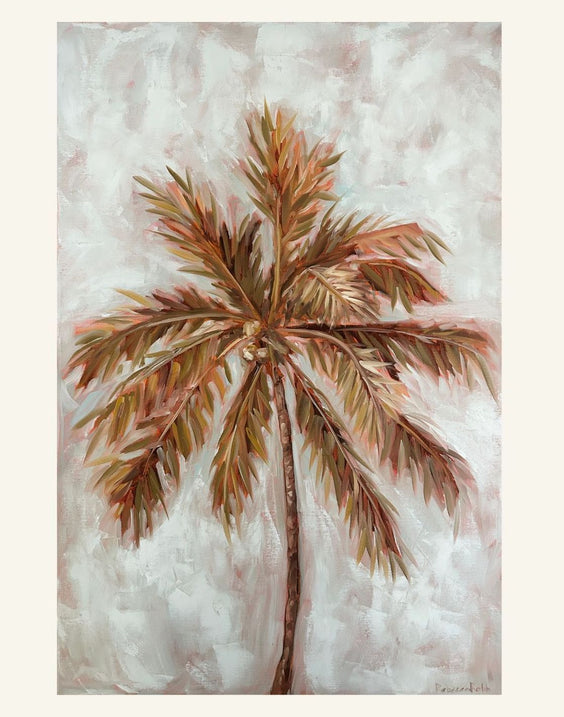Coconut Palm | Paper Prints | from 9 x 12 - rebeccarobbfineart.com