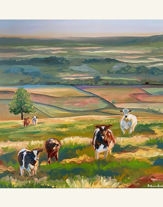 Coming Home | Paper Prints | from 12 x 12 - rebeccarobbfineart.com