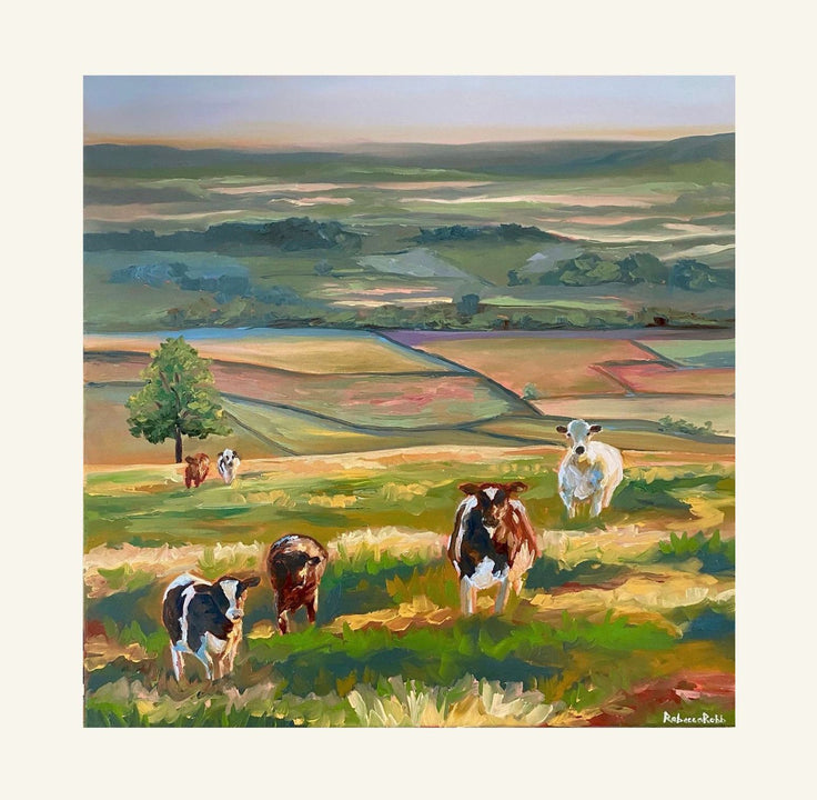 Coming Home | Paper Prints | from 12 x 12 - rebeccarobbfineart.com