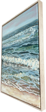 Load image into Gallery viewer, Rolling Waves | Oil on Canvas | 18 x 24
