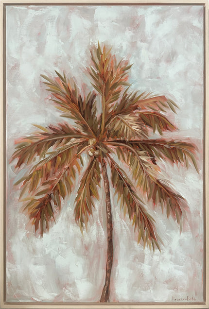 Coconut Palm | Oil on Canvas | 20" x 30" - rebeccarobbfineart.com
