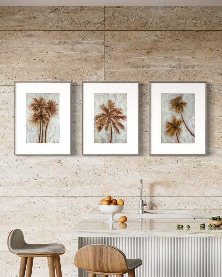Coconut Palm | Paper Prints | from 9 x 12 - rebeccarobbfineart.com