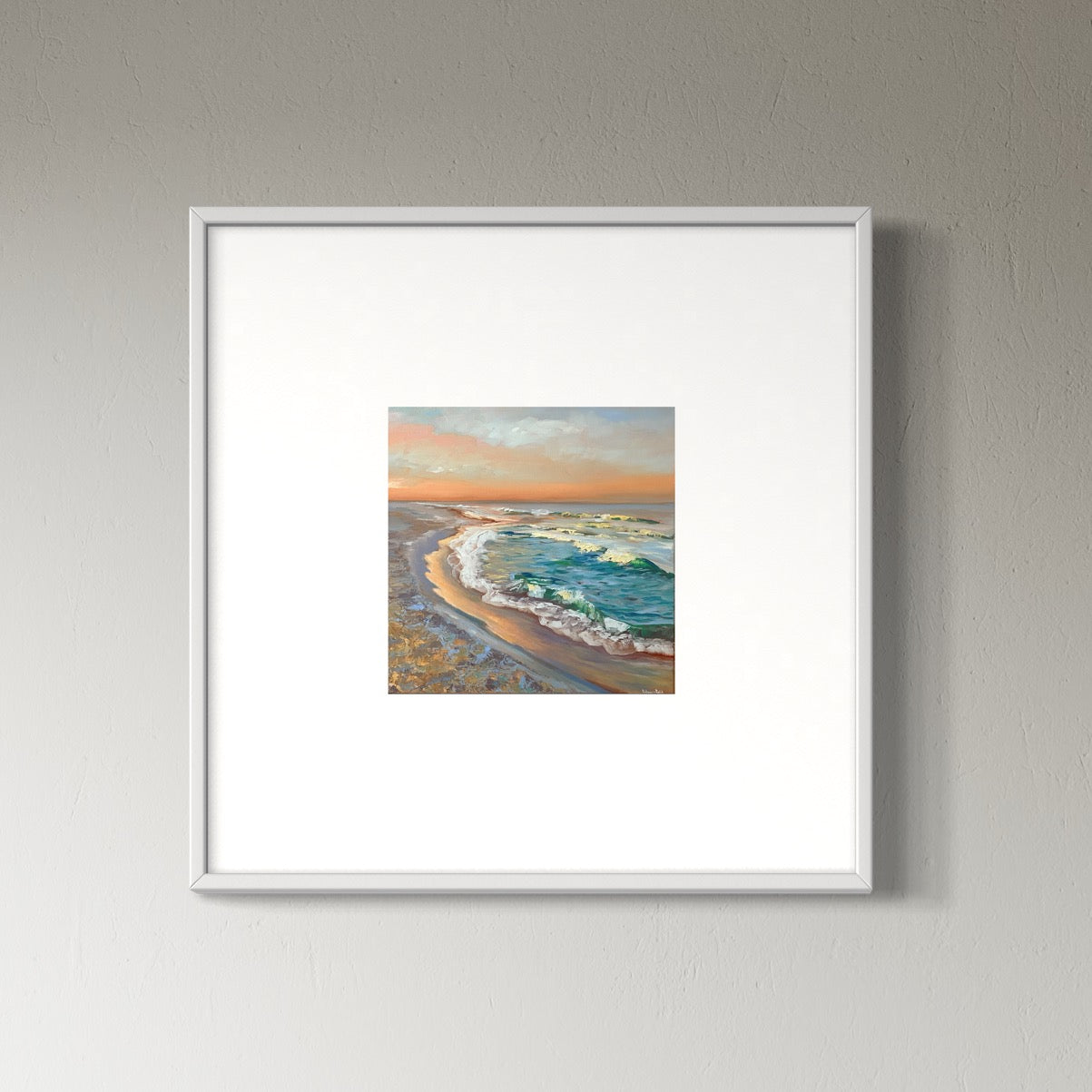 Sorbet Skies | Paper Prints | from 12 x 12 - rebeccarobbfineart.com