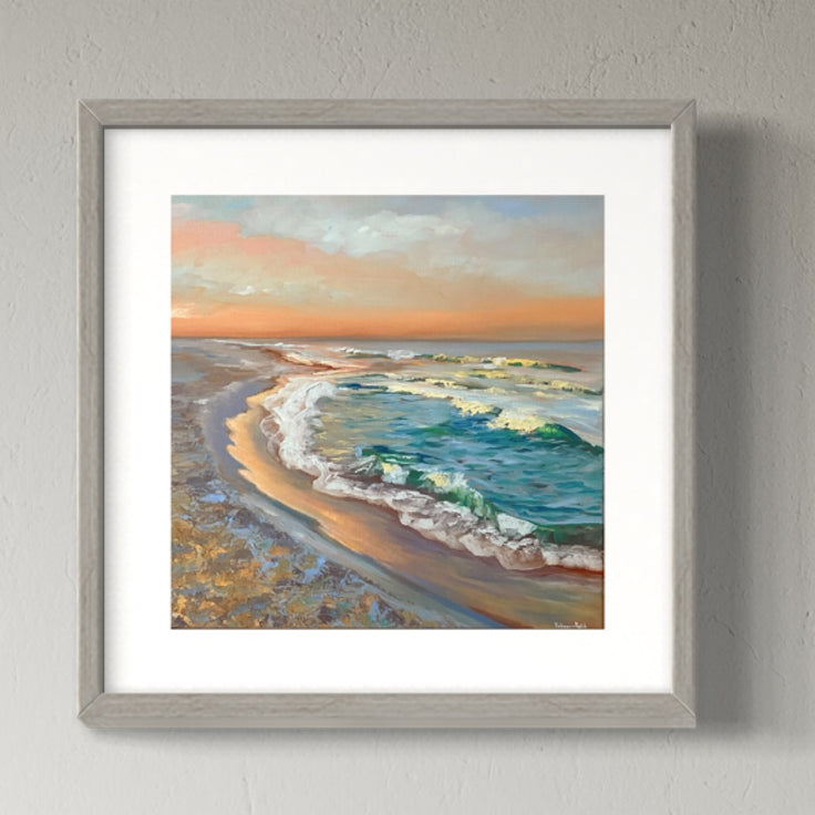 Sorbet Skies | Paper Prints | from 12 x 12 - rebeccarobbfineart.com
