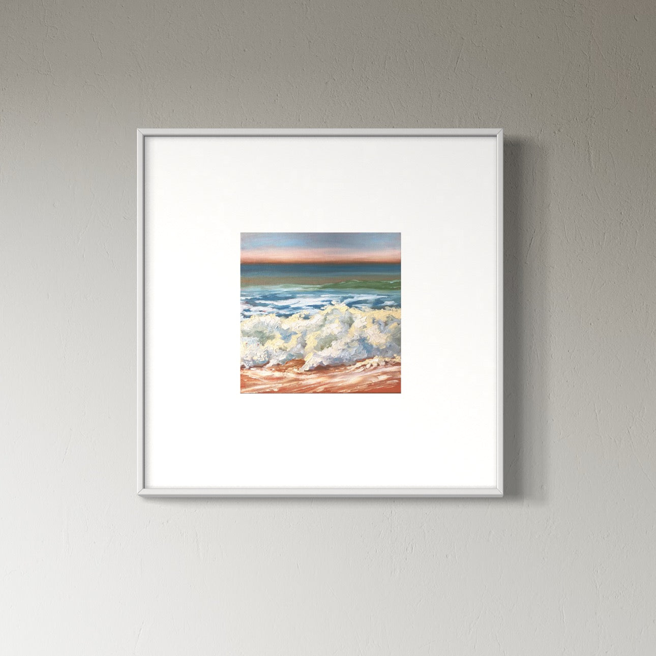 Rushing In | Paper Prints | from 12 x 12 - rebeccarobbfineart.com