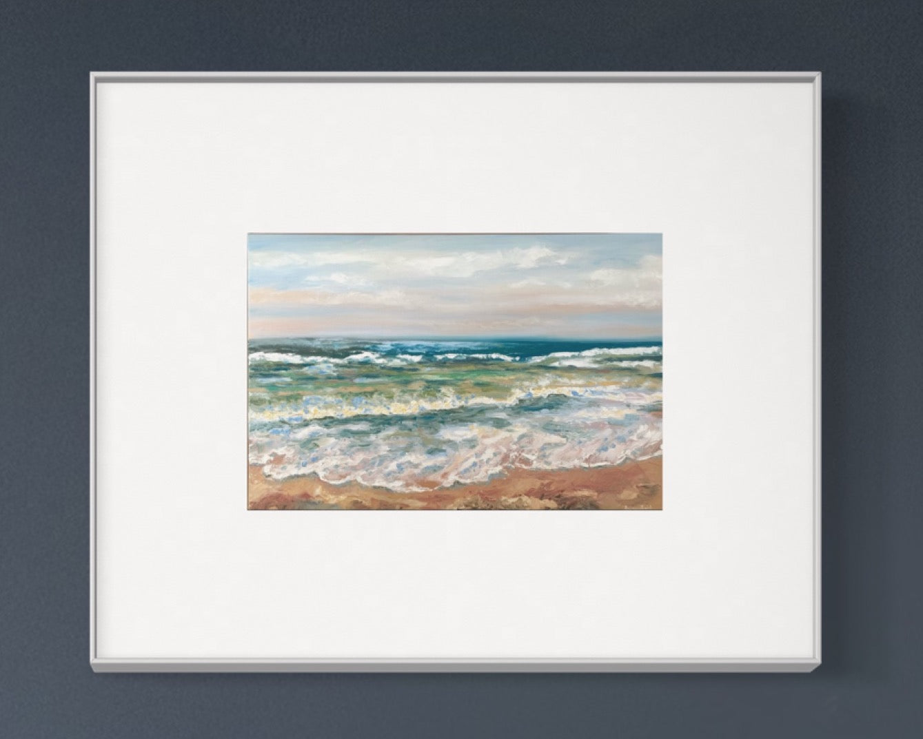 Sea Foam | Paper Prints | from 14 x 11 - rebeccarobbfineart.com