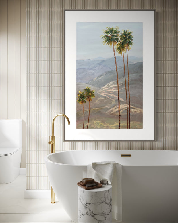 California Palms | Paper Prints | from 9 x 12 - rebeccarobbfineart.com