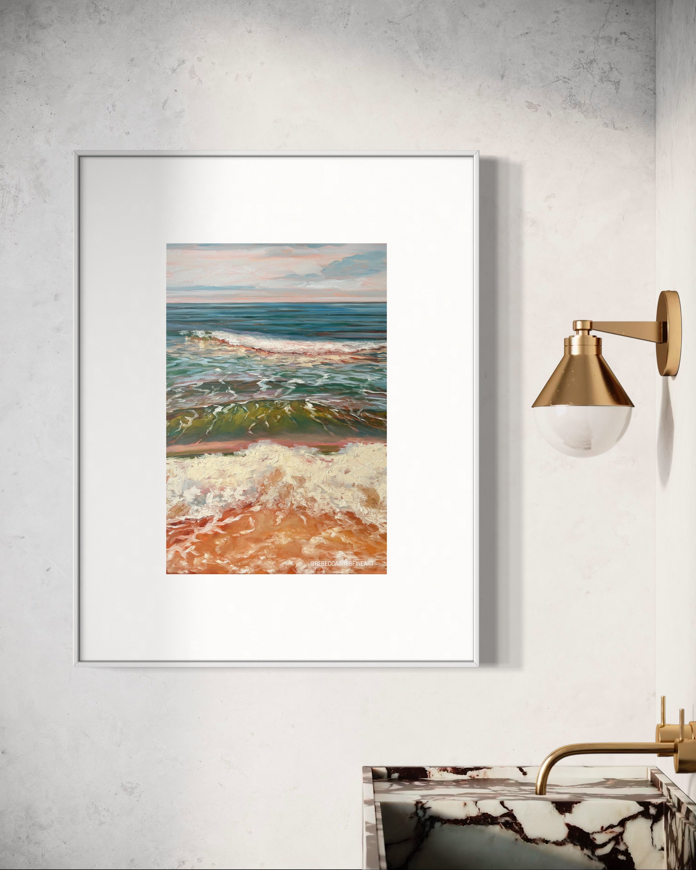 Beckoning | Paper Prints | from 9 x 12 - rebeccarobbfineart.com