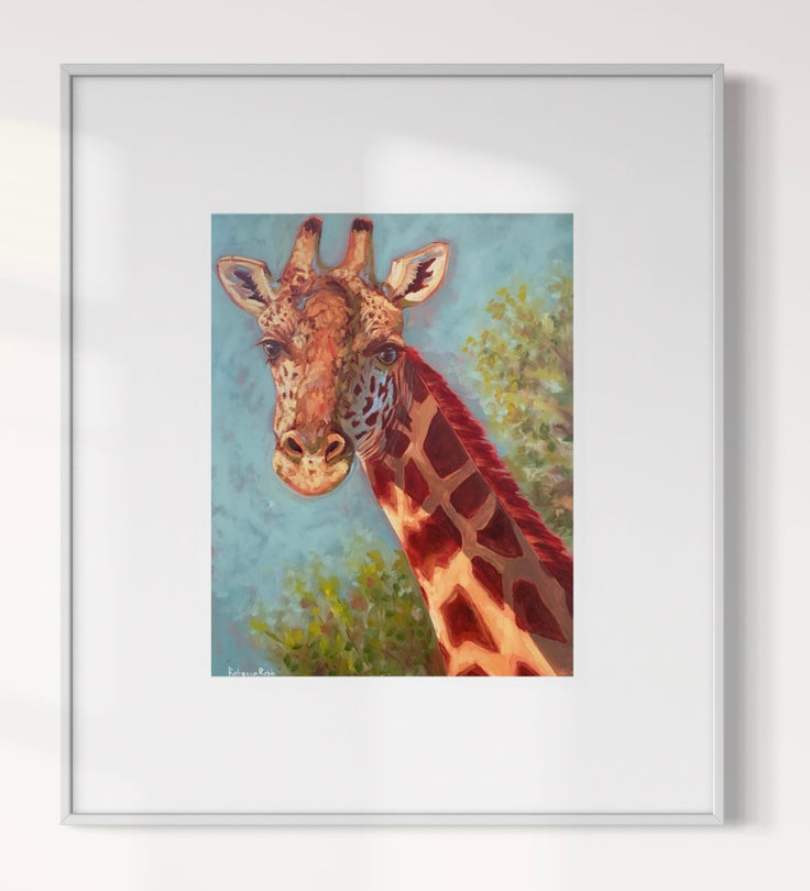 All In A Gaze I Paper Prints | from 11 x 14 - rebeccarobbfineart.com