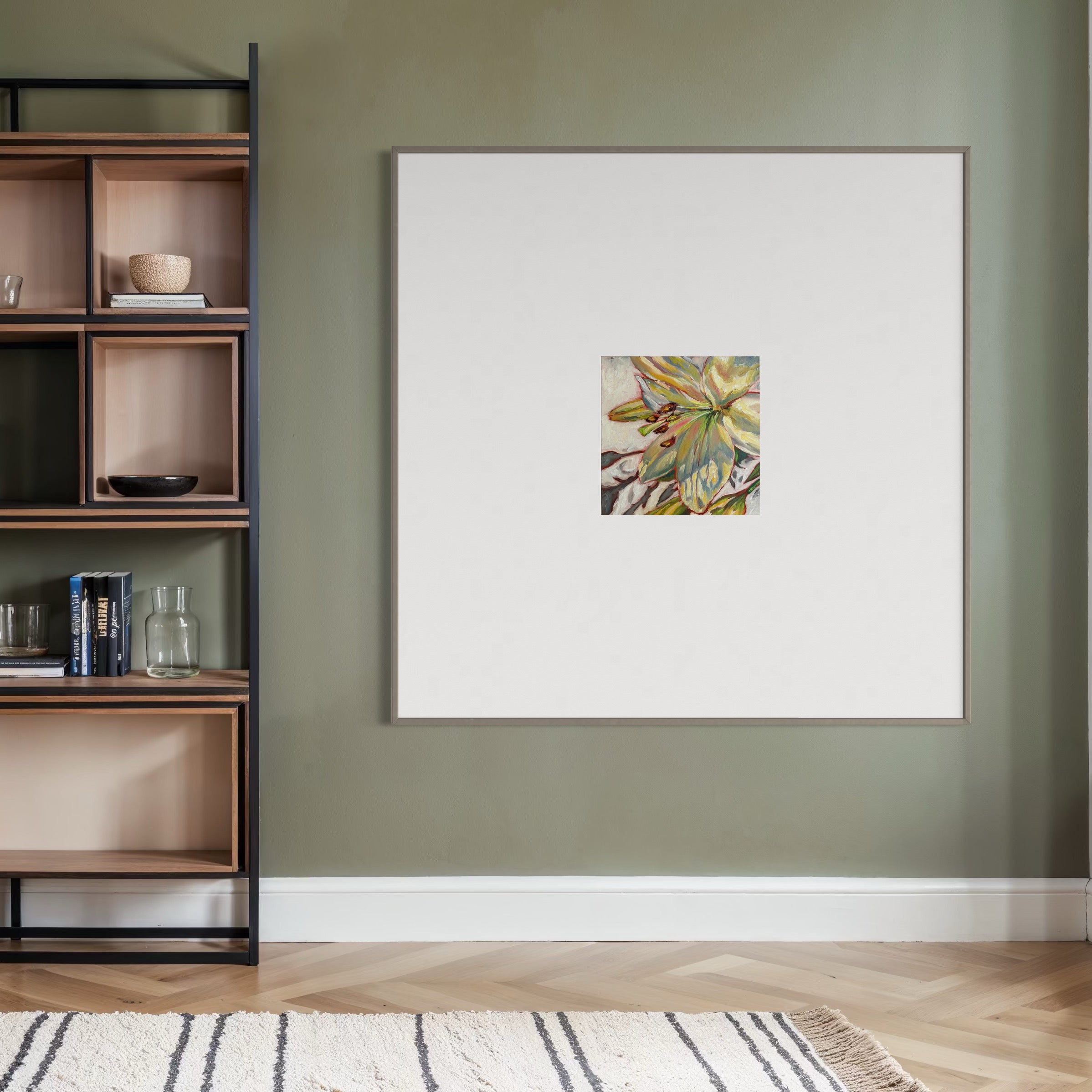 When I Think Of You | Paper Prints | from 12 x 12 - rebeccarobbfineart.com