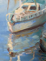 Load image into Gallery viewer, Village Lake | Oil on Canvas | 36&quot; x 24&quot;
