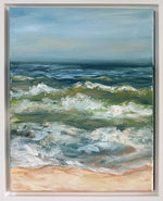 Load image into Gallery viewer, Wash Over Me | Oil on Canvas | 14&quot; x 22&quot;
