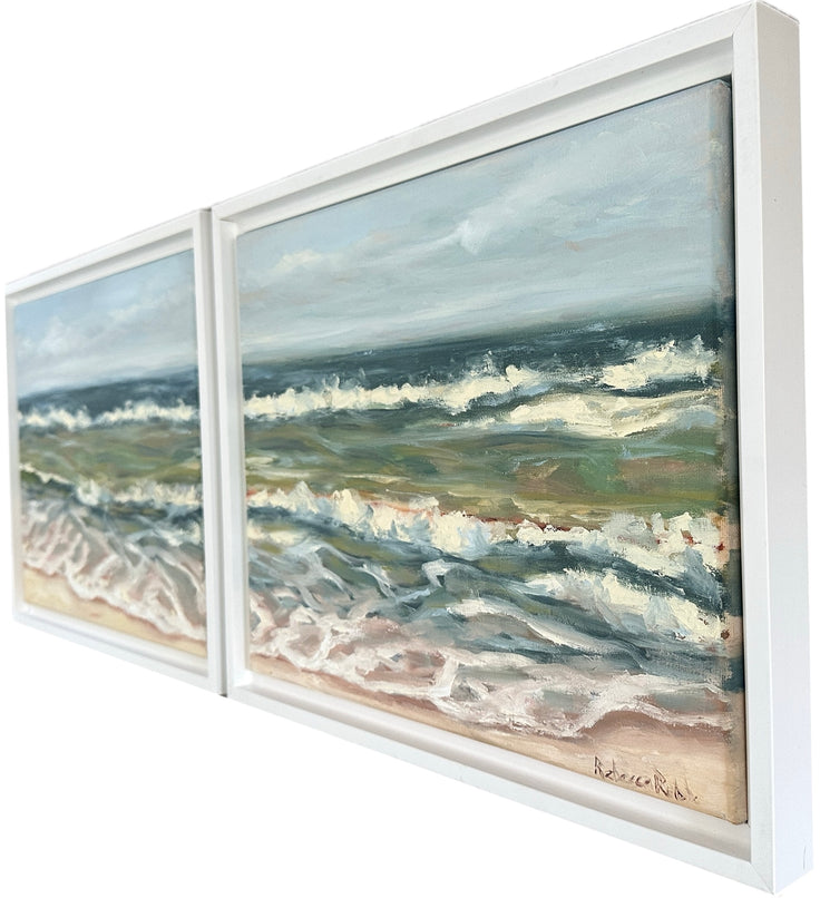 Where I Once Walked | Oil on Canvas | 28 x 11 - rebeccarobbfineart.com
