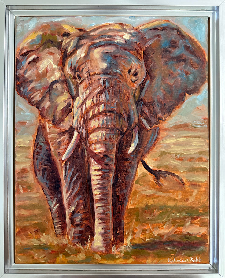 Loner | Oil on Canvas | 14
