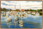 Load image into Gallery viewer, Village Lake | Oil on Canvas | 36&quot; x 24&quot;
