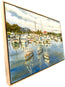 Village Lake | Oil on Canvas | 36
