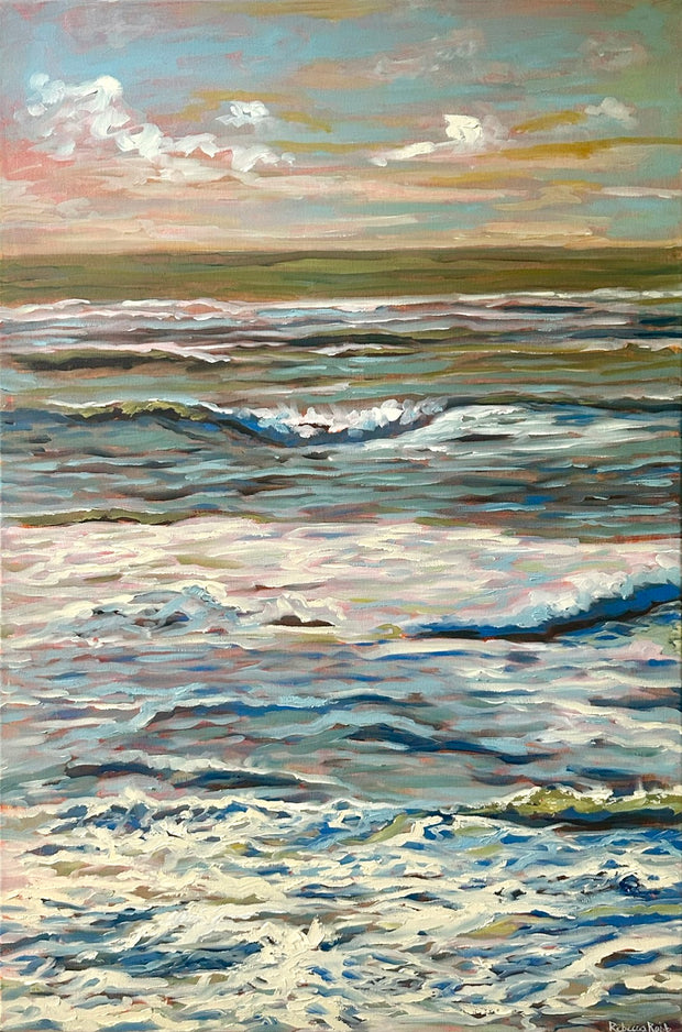 Twilight | Oil on Canvas | 24" x 36" - rebeccarobbfineart.com