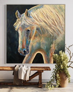 Load image into Gallery viewer, Transcending | Oil on Canvas | 48&quot;x48&quot; | Framed

