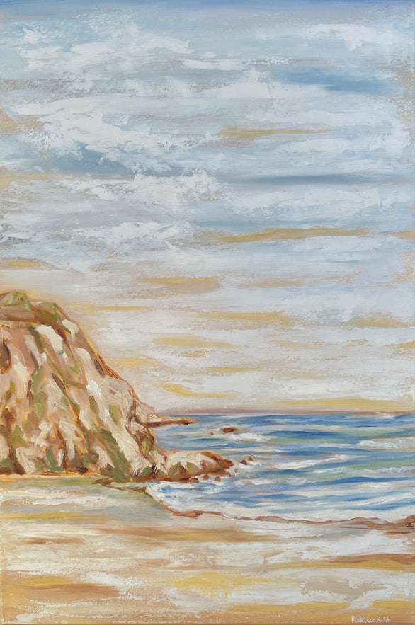 Coastal Haze | Oil on Canvas | 20" x 30" - rebeccarobbfineart.com