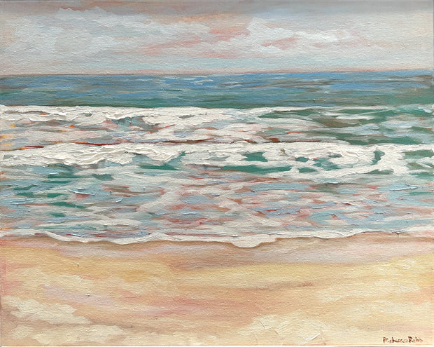 Blissful Paradise | Oil on Canvas | 16" x 20" - rebeccarobbfineart.com