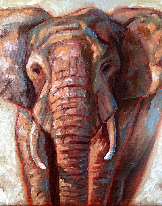 Little Grey | Oil on Canvas | 12