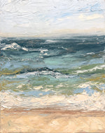Load image into Gallery viewer, White Sands | Oil on Canvas | 11&quot; x 28&quot; Diptych
