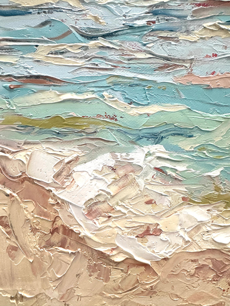 Cyan Seas | Oil on Canvas | 11