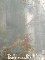 Load image into Gallery viewer, Heron is a 20&quot; x 30&quot; oil painting by artist Rebecca Robb

