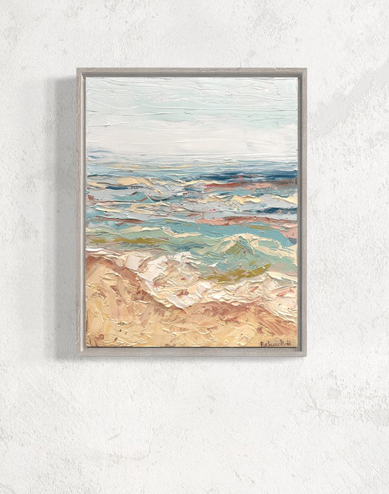 Cyan Seas | Oil on Canvas | 11