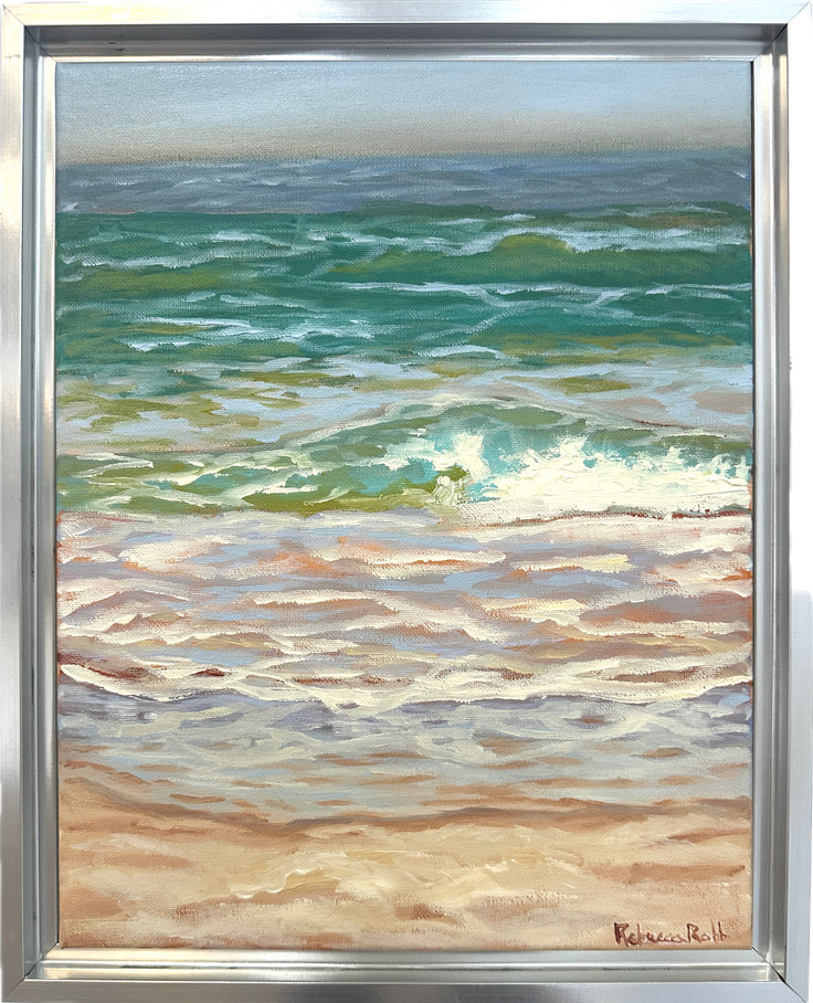 Lilac Beach| Oil on Canvas | 11