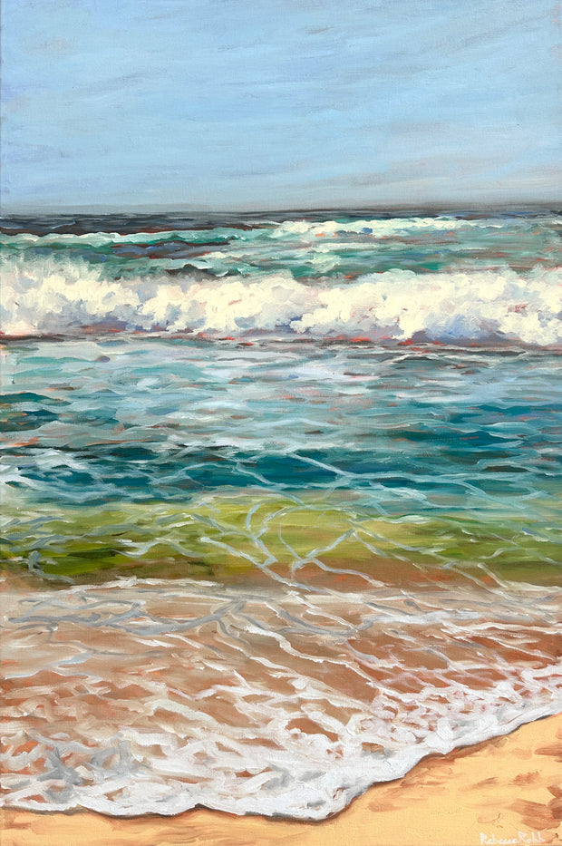 One Fine Day| Oil on Canvas | 30" x 40" - rebeccarobbfineart.com