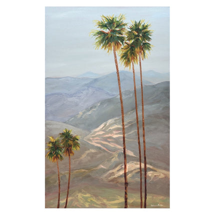 California Palms | Oil on Canvas | 48" x 30" - rebeccarobbfineart.com