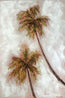 Leaning Palms | Oil on Canvas | 20