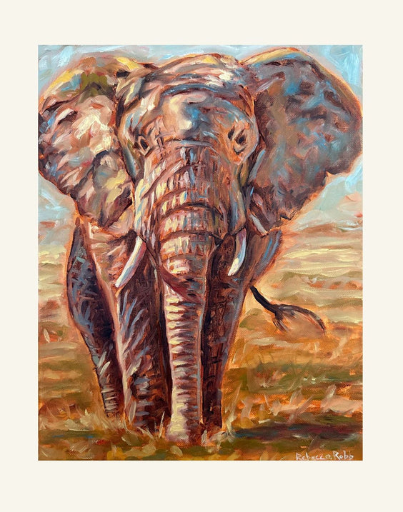Loner | Paper Prints | from 11 x 14 - rebeccarobbfineart.com