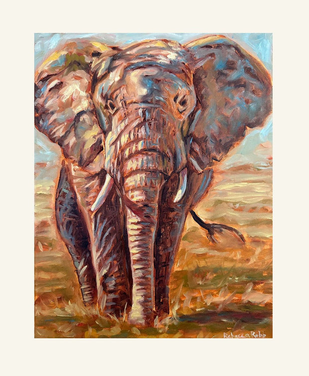 Loner | Paper Prints | from 11 x 14 - rebeccarobbfineart.com