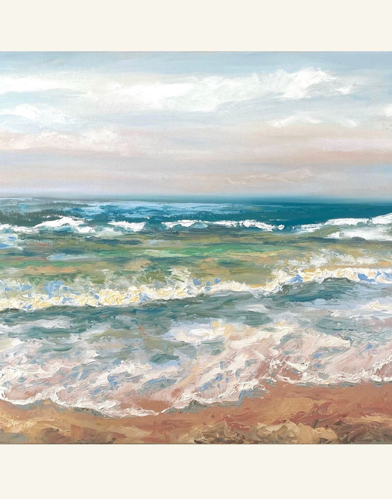 Sea Foam | Paper Prints | from 14 x 11 - rebeccarobbfineart.com
