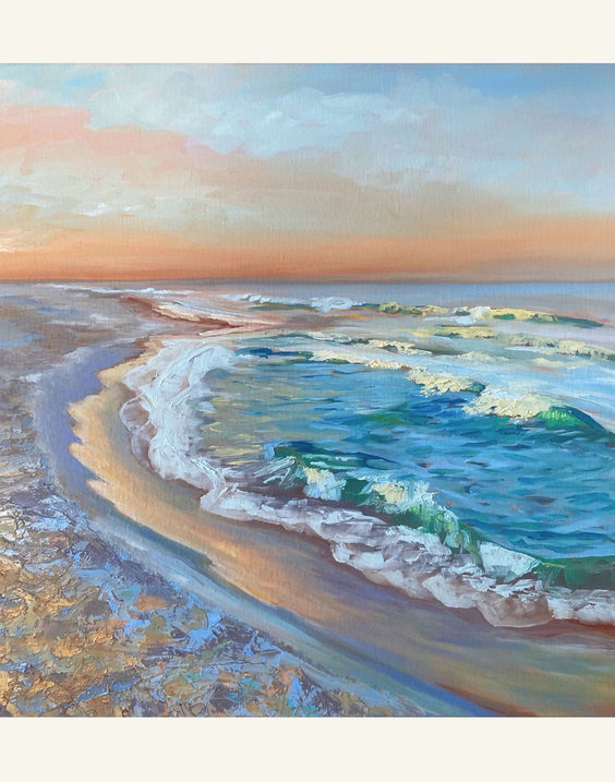 Sorbet Skies | Paper Prints | from 12 x 12 - rebeccarobbfineart.com