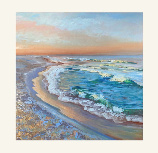 Sorbet Skies | Paper Prints | from 12 x 12 - rebeccarobbfineart.com
