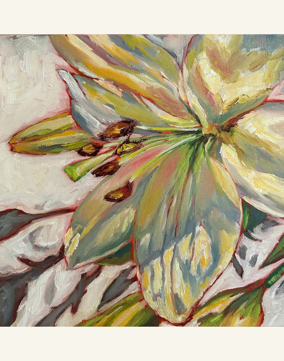 When I Think Of You | Paper Prints | from 12 x 12 - rebeccarobbfineart.com