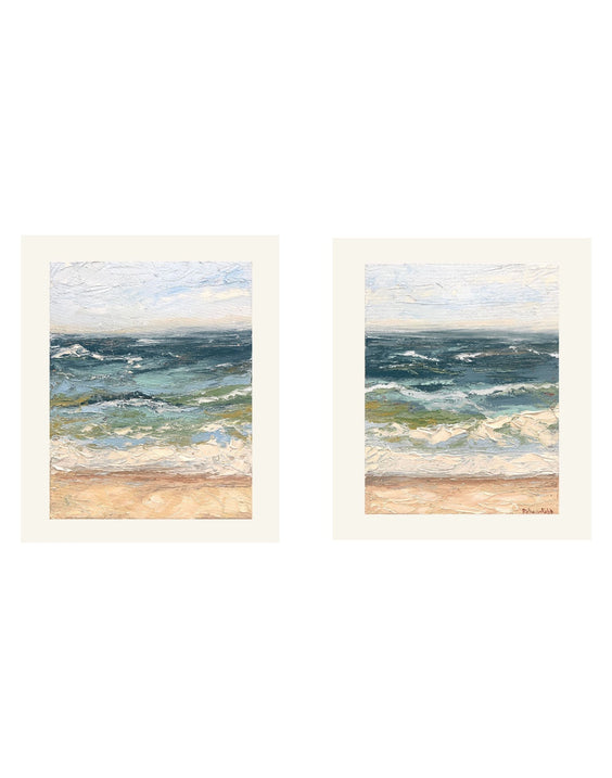 White Sands | Paper Prints | from 16 x 40 ( Diptych ) - rebeccarobbfineart.com