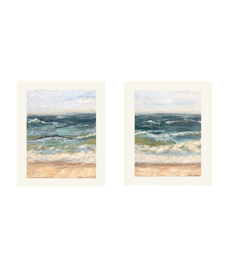 White Sands | Paper Prints | from 16 x 40 ( Diptych ) - rebeccarobbfineart.com