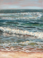 Load image into Gallery viewer, Rolling Waves | Oil on Canvas | 18 x 24

