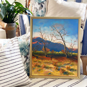 Blue Mountain Shrubs | Oil on Canvas | 16”x20"